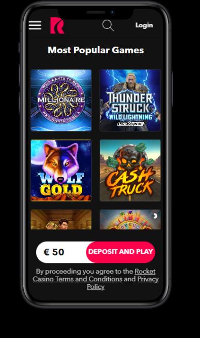 Rocket Casino mobile